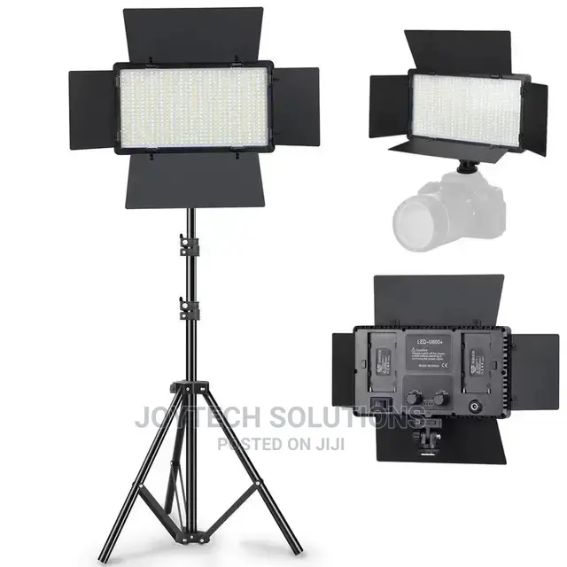 Camera Pro Led 600 Vedio Lights With Tripod.