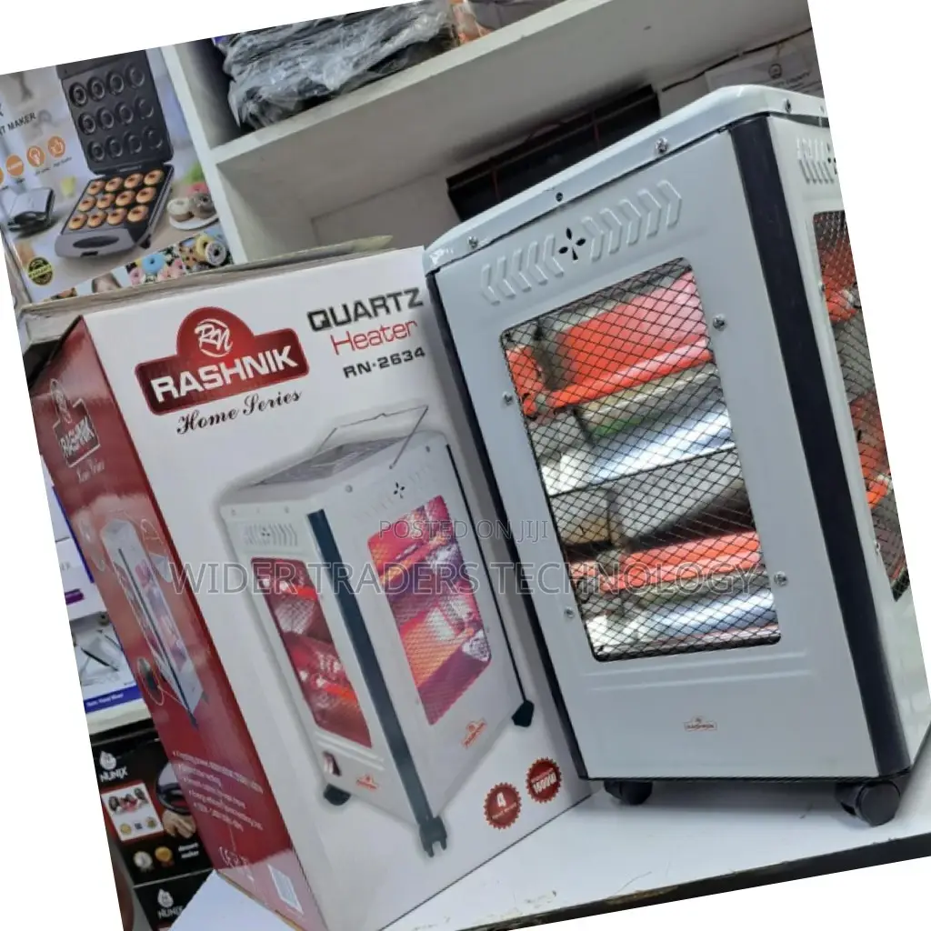 1600W Four Sided Quartz Halogen Room Heater