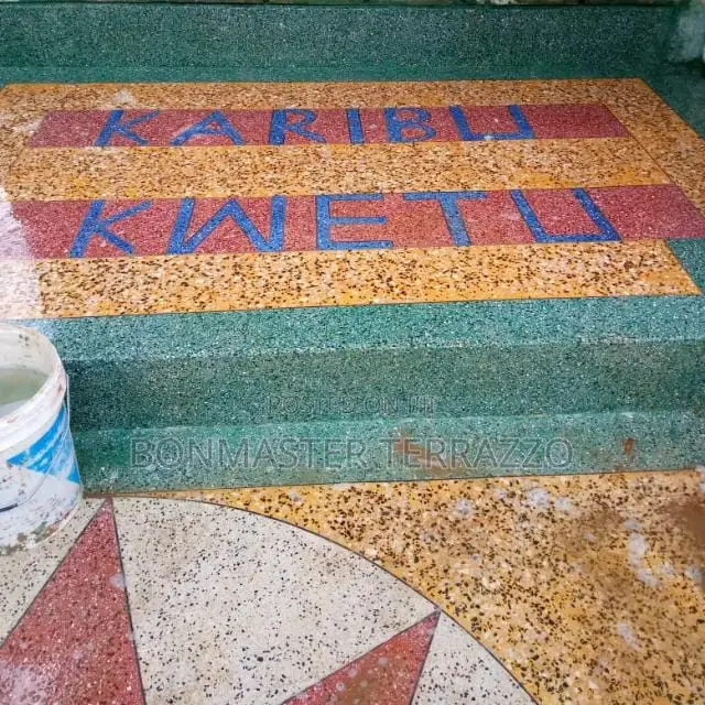 Installation of Terrazzo