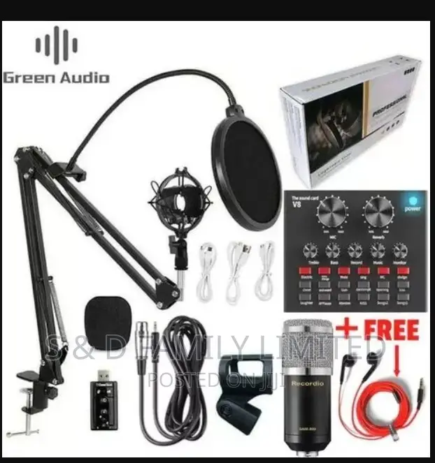 Green Audio Professional Studio Condenser Microphone