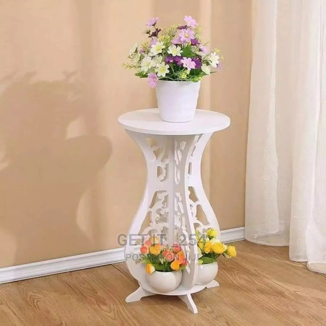 Quartered Decor/Coffee/ Flower Table + Place Mat
