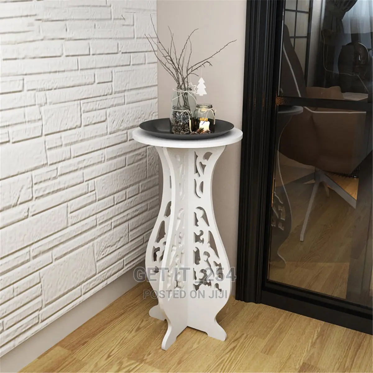 Quartered Decor/Coffee/ Flower Table + Place Mat