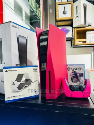 Coloured Edition Ps5 With Fifa Plus One Controller