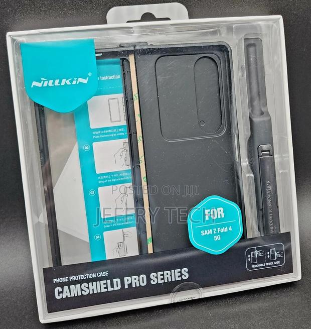 Nilkin Samsung Z Fold 4 Phone Protection Case Camshield
