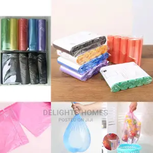 100pcs 5 Rolls Disposable Garbage Bags*