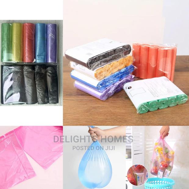 100pcs 5 Rolls Disposable Garbage Bags* - main view