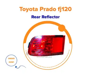 Rear Reflector Toyota Prado Fj 120