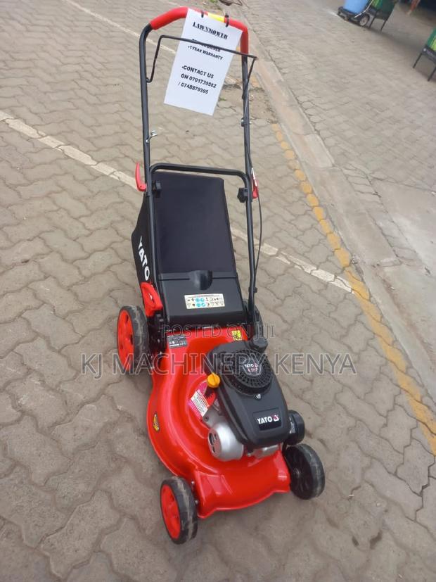 Gasoline Powered Lawm Mower - main view