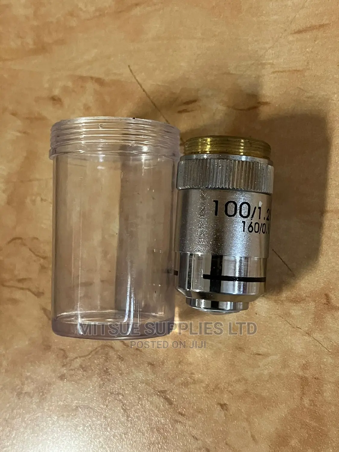 Microscope Objective Lens Power 100(X100) Made in India