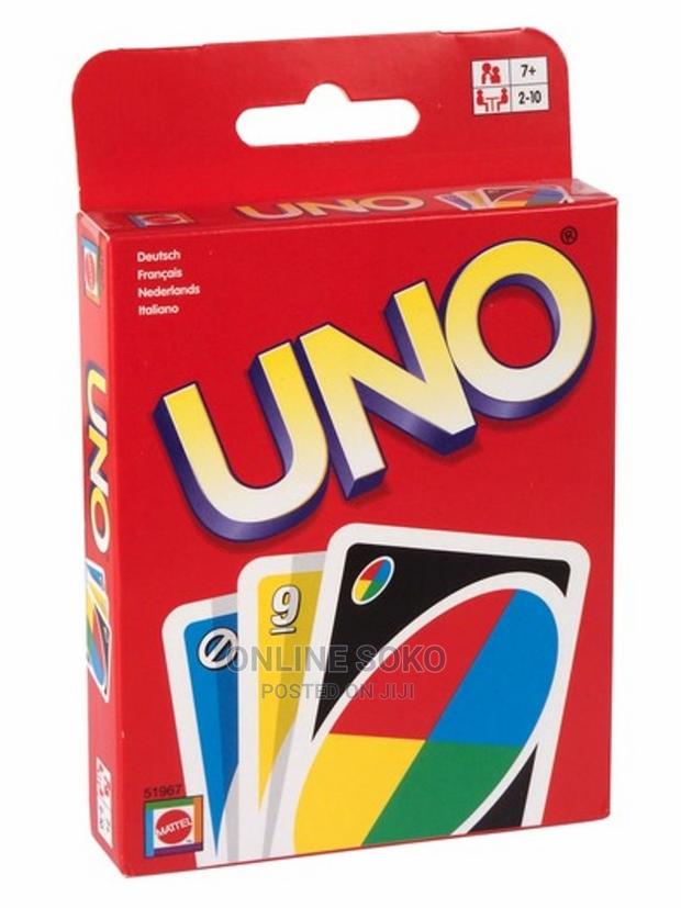 Family Fun Uno Card Game - main view