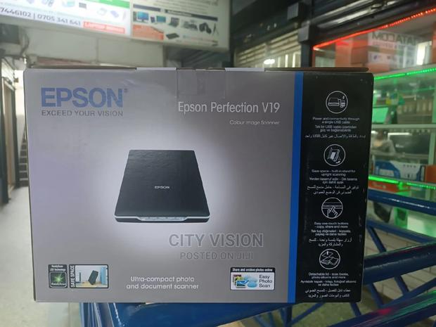 V19 Epson Scanner !! Epson V19 Scanner Flatbed - main view