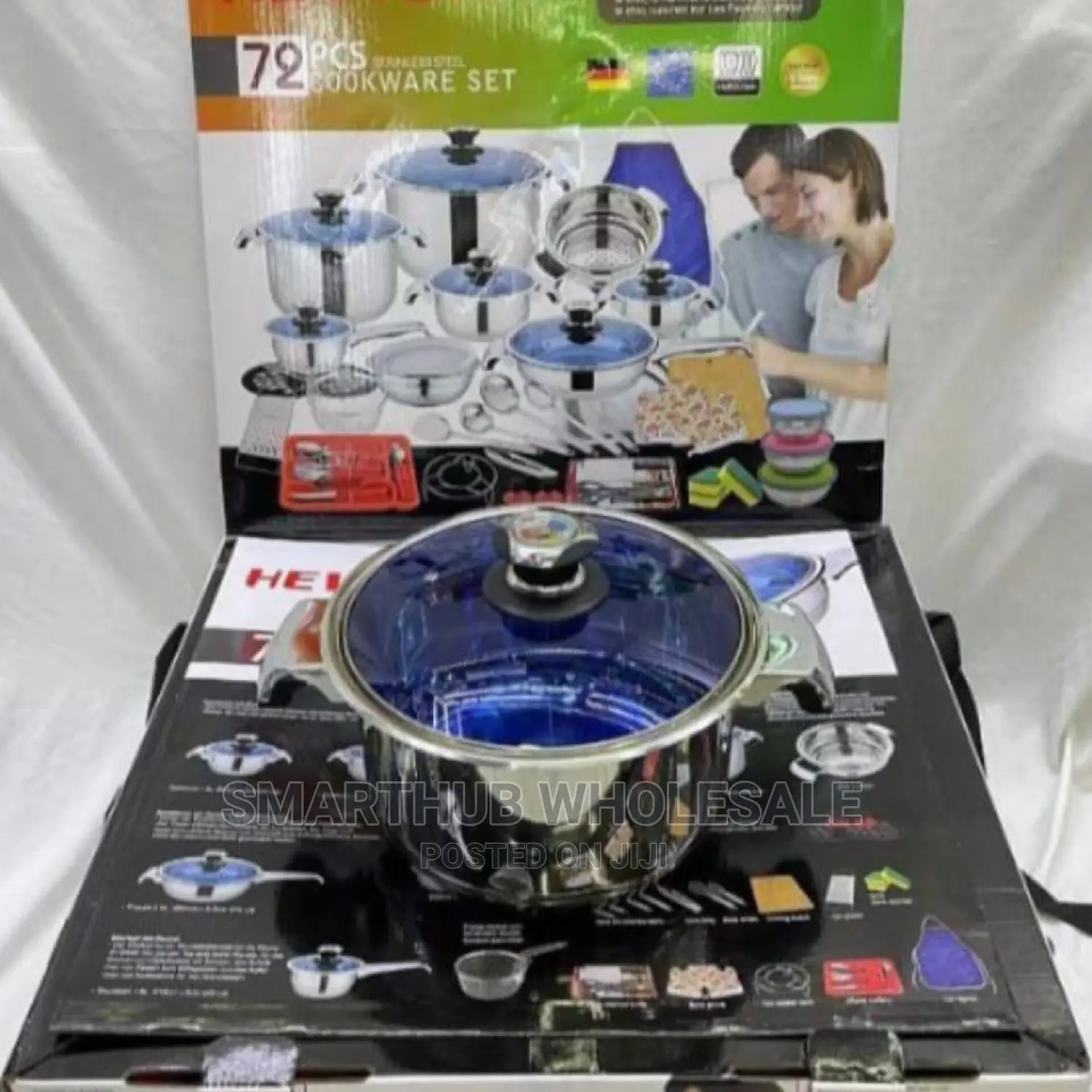 72pcs Cookware Set Available