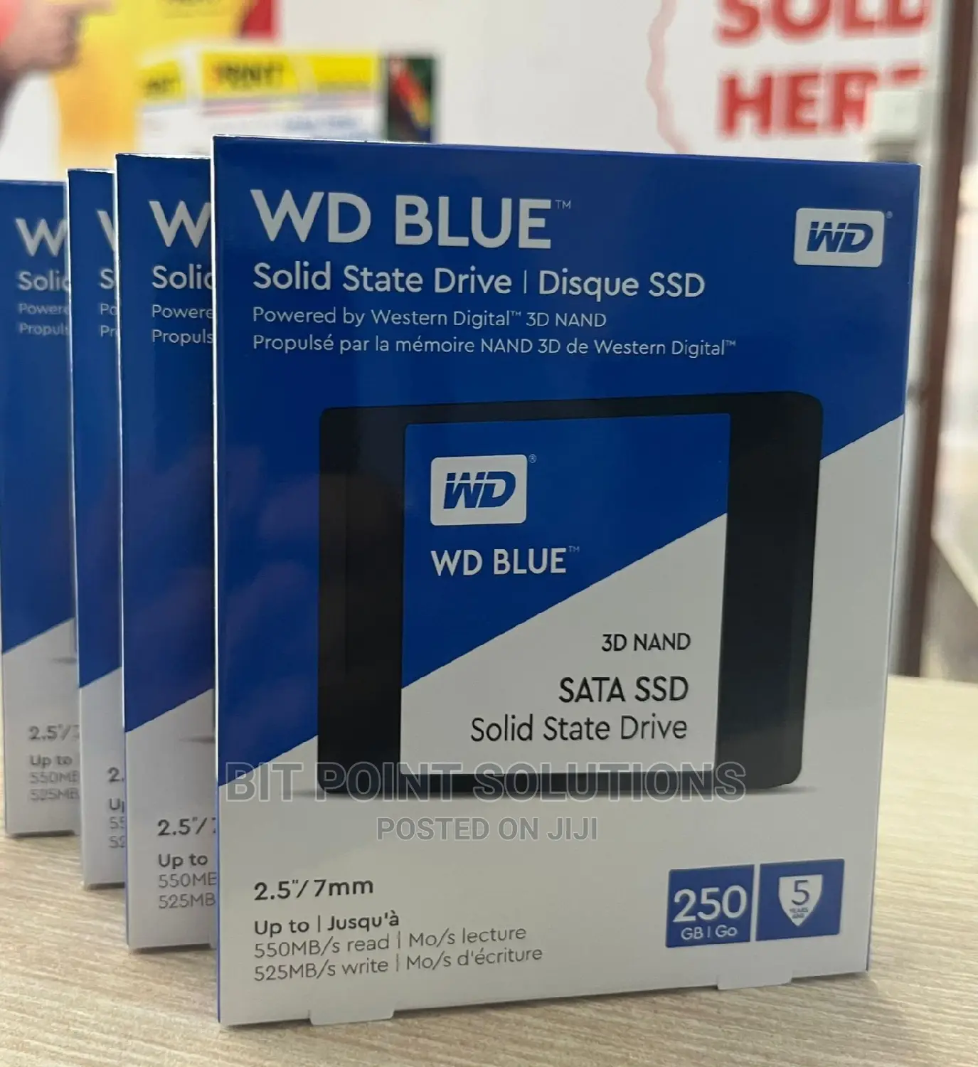 250gb SSD 2.5" Wd Blue SSD 250gb