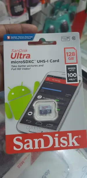 Original Sandisk 128gb Ultra Micro Sd Card.