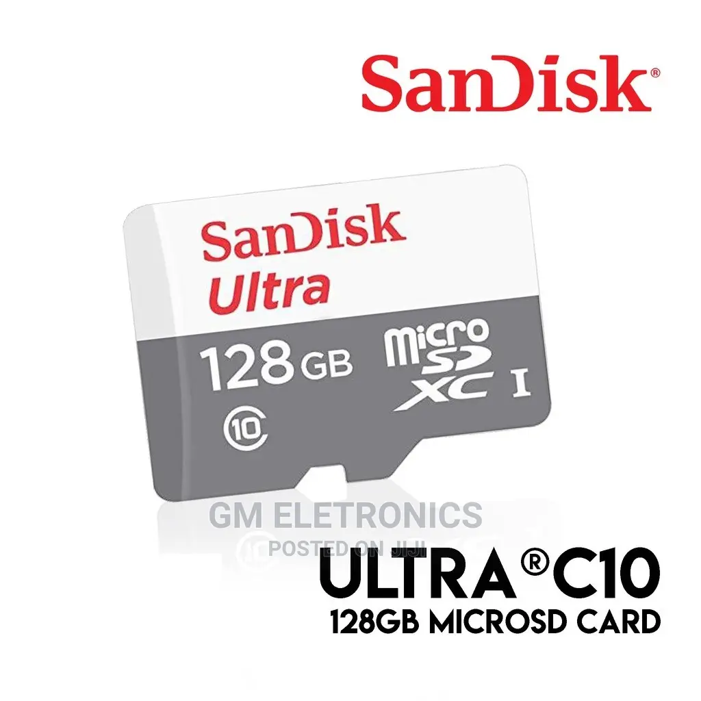 Original Sandisk 128gb Ultra Micro Sd Card.