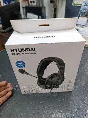 Hyundai HY-H6886 Headphones With Mouthpiece