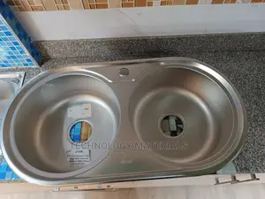 Round Double Bowl Kitchen Sink(800*430mm)
