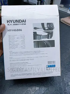 Hyundai HY-H6886 Headphones With Mouthpiece
