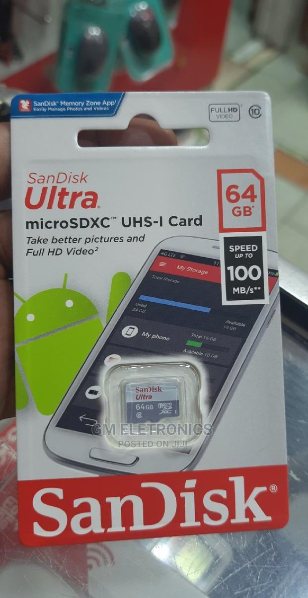 Sandisk Ultra Micro Sd-c10 Memory Card 64gb - thumbnail 2