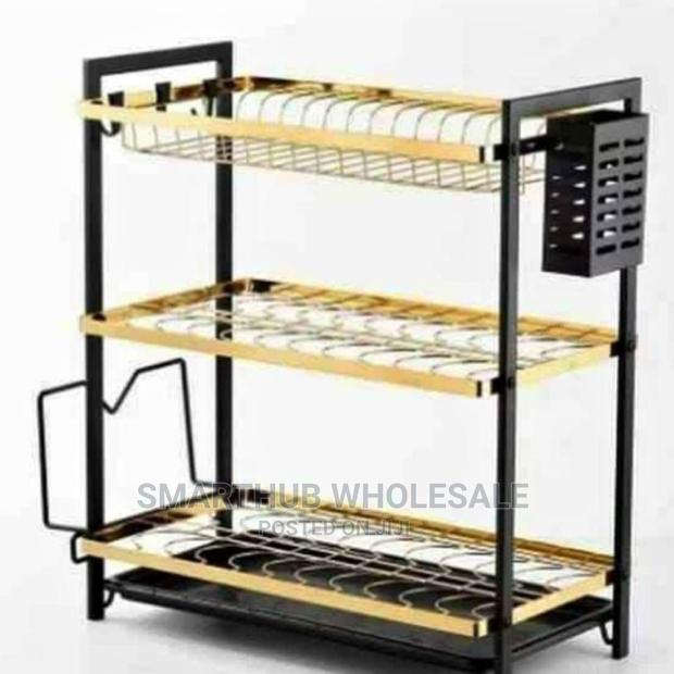 3 Layer Golden Dishrack
