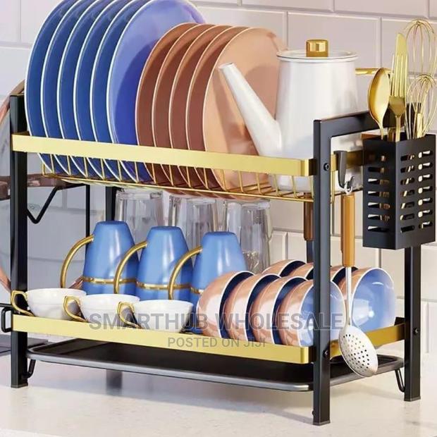 2layer Golden Dishrack - main view