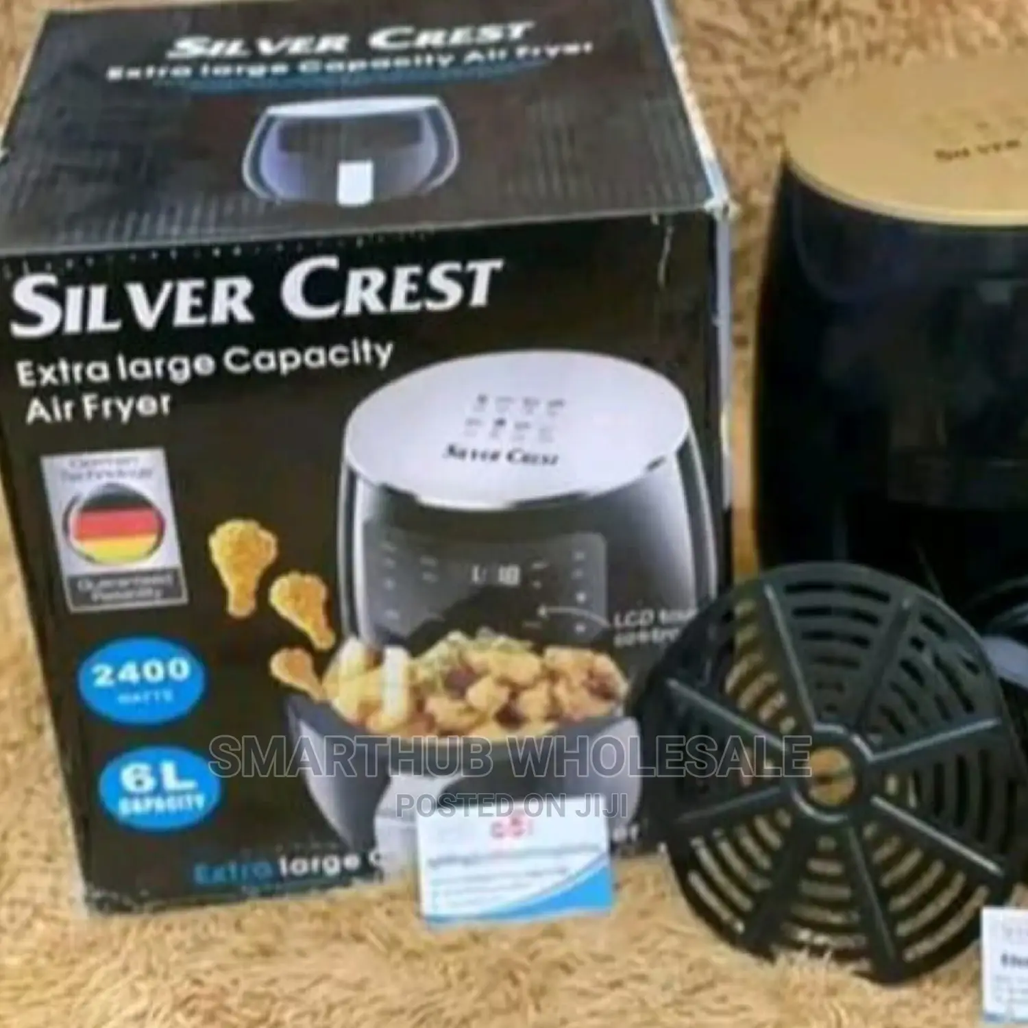 Sliver Krest Air Fryer 6ltrs Available