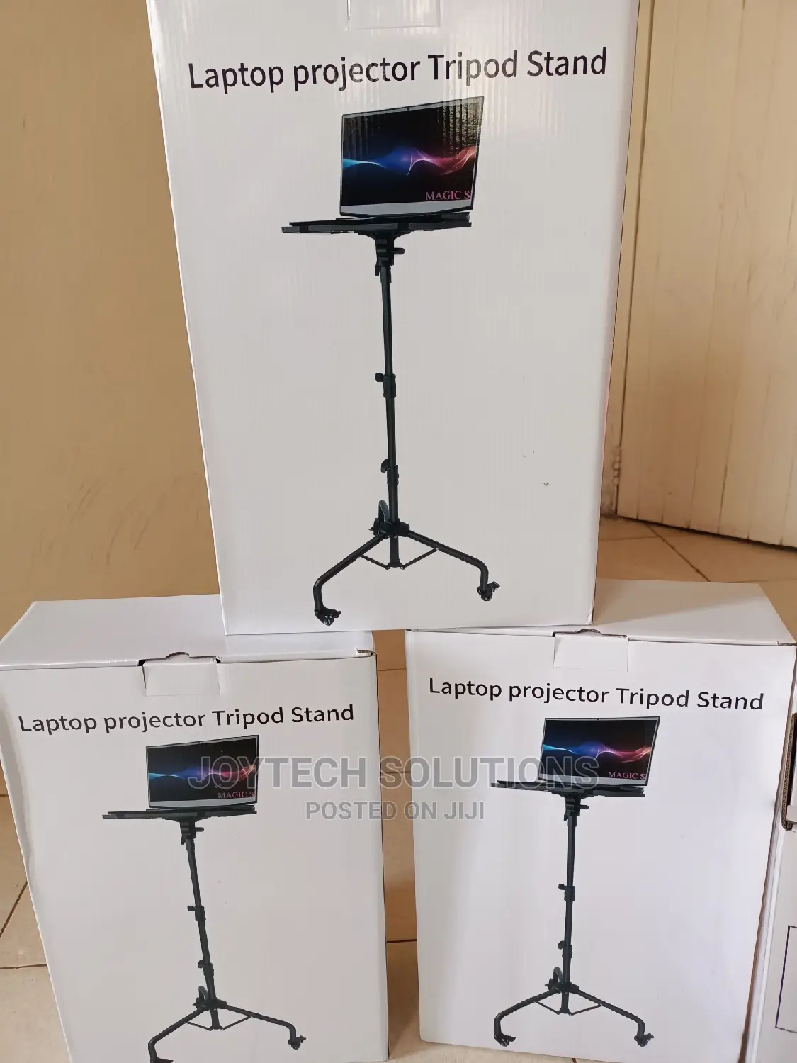 Laptop Tripod Stand, Adjustable Heights