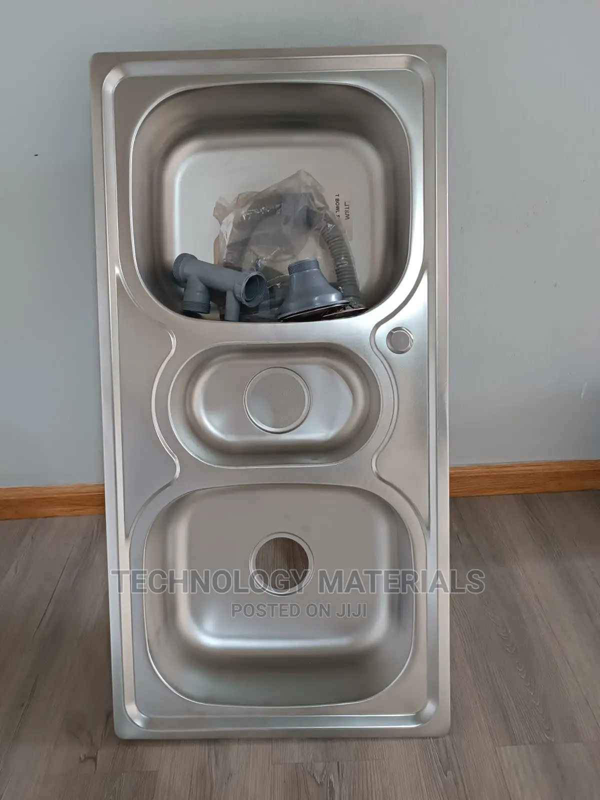 Triple Bowl Stainless Steel Sink