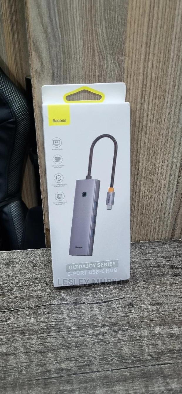 Baseus Ultra Joy Series 6 Port USB 3.0 USB-C Hub Adapter