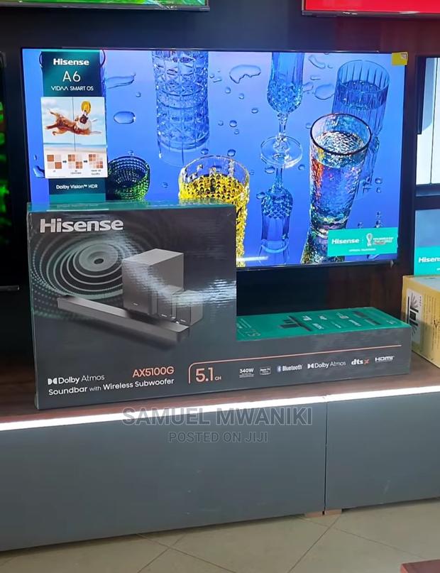 Hisense AX5100G 5.1ch Soundbar New Model - main view