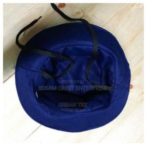 Royal Blue Adjustable Unisex Bucket Hats - main view