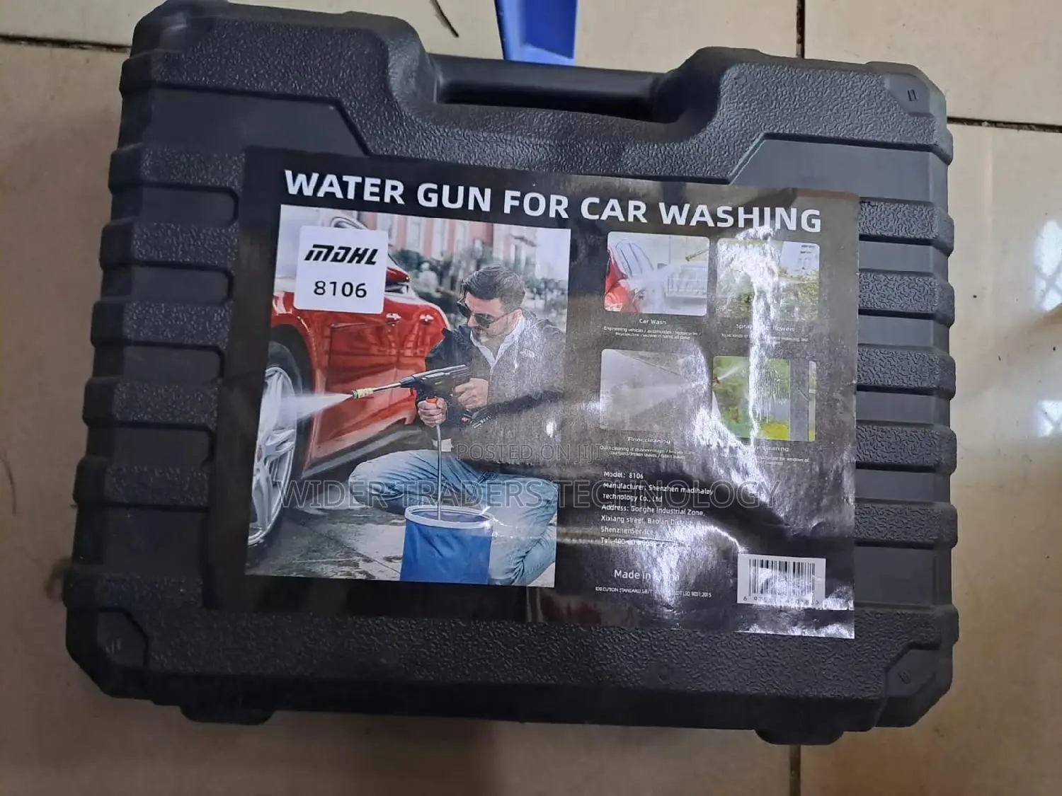 Spray Gun Car Washing Machine 48v Portable Lithium Battery