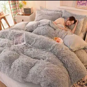 Warm Fluffy Velvet Duvet Set