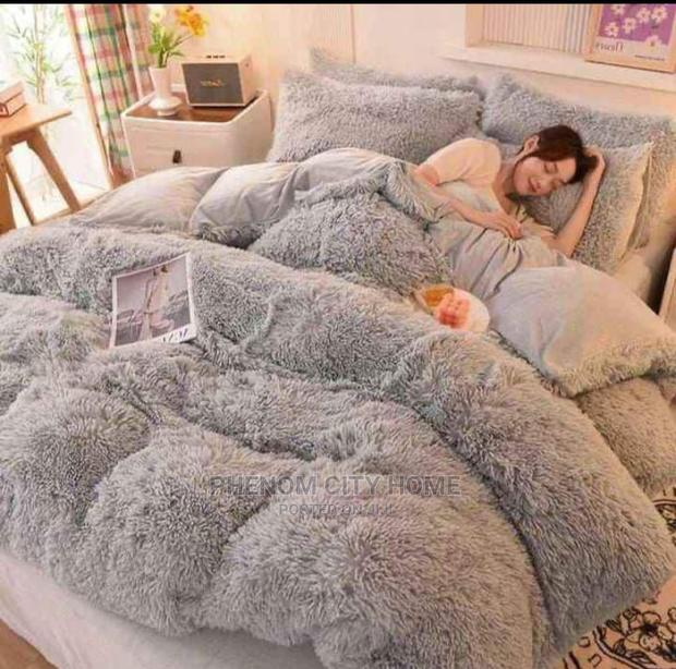 Warm Fluffy Velvet Duvet Set