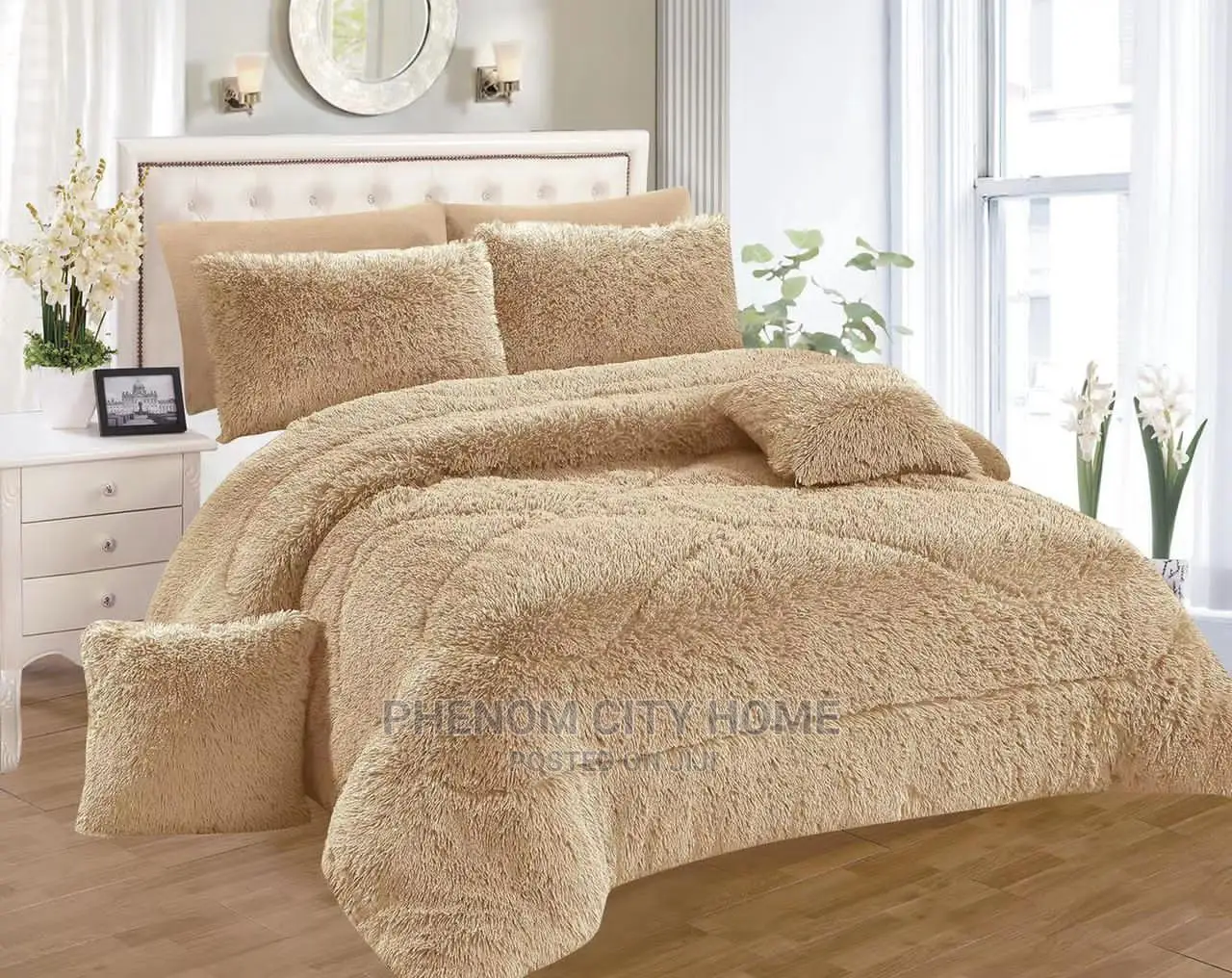 Warm Fluffy Velvet Duvet Set
