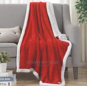 Heavy Sherpa Blankets Available