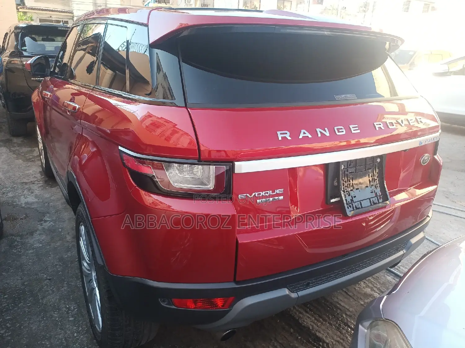 Land Rover Range Rover Evoque 2016 Red
