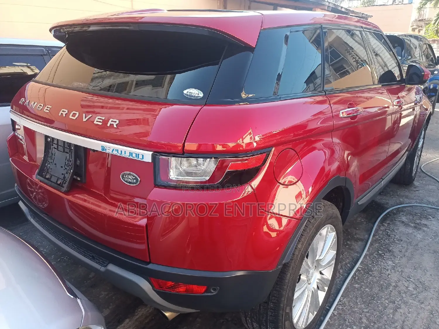 Land Rover Range Rover Evoque 2016 Red