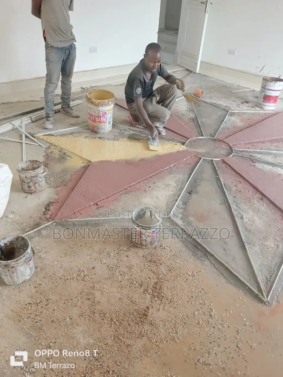 Master on Terrazo Floor