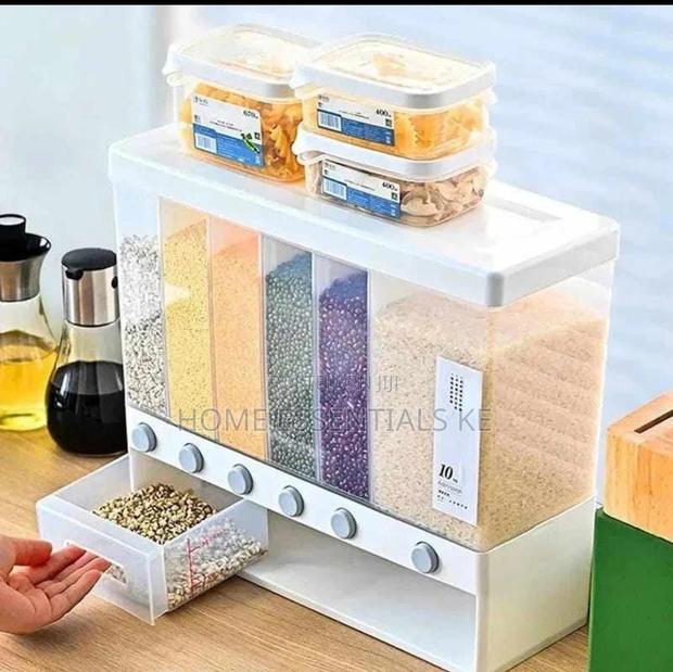 Multifunctional Cereal Dispenser 6partions