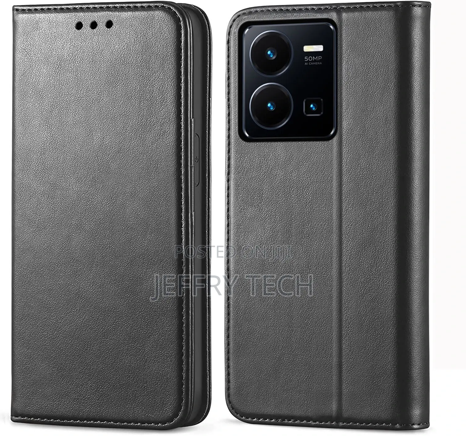Wallet Leather Flip Case Cover for Vivo Y22 4G