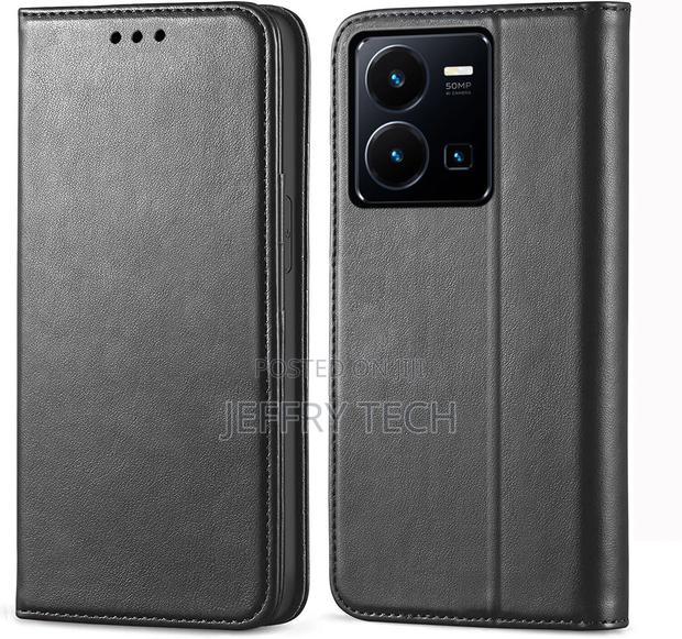 Wallet Leather Flip Case Cover for Vivo Y22 4G - main view