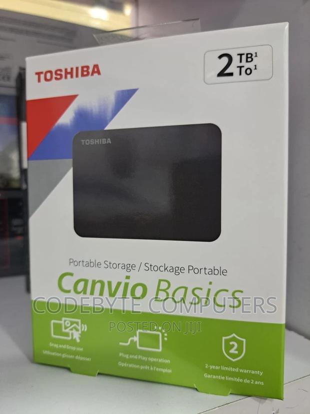 Toshiba 2TB Harddrive - main view