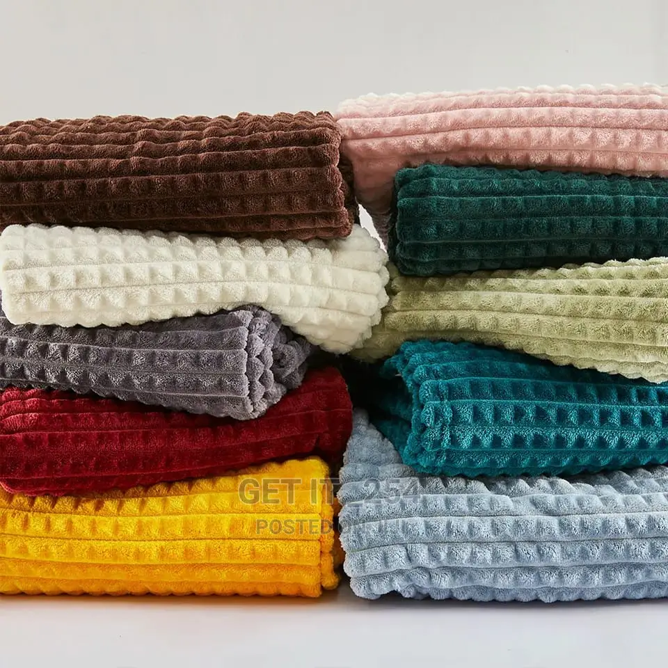 Cozy Plaid Throw Blankets*
Material: Flannel