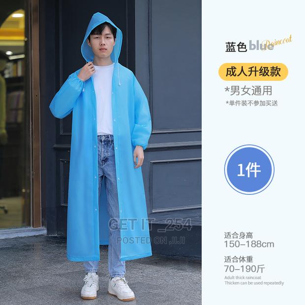Unisex Raincoat. Soft and ComfortableThickness 0.144mm - main view