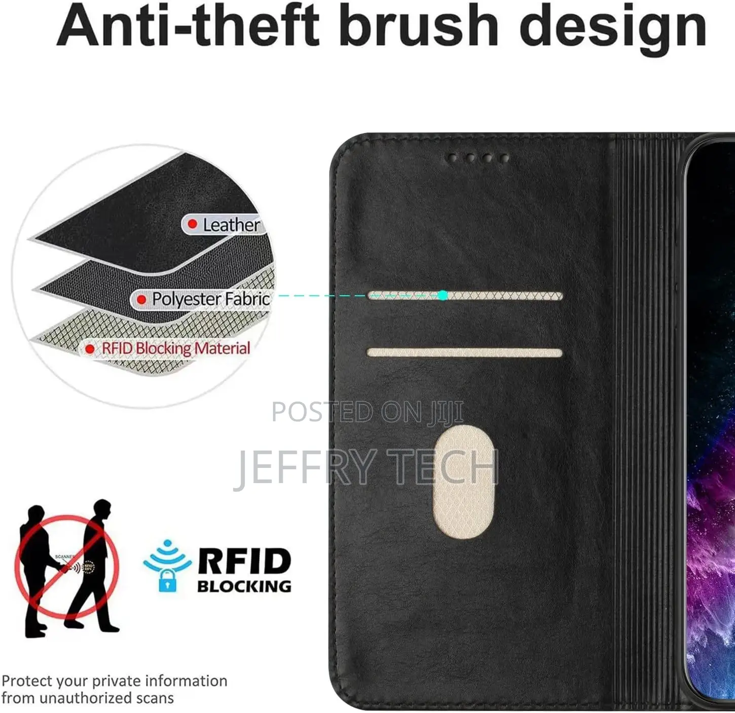 Lip Case for Oppo Reno10 5G Leather Wallet Shell Flip Case A