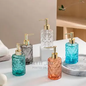 Nordic Style Glass DispenserUsage: Soap, Shampoo, Lotio