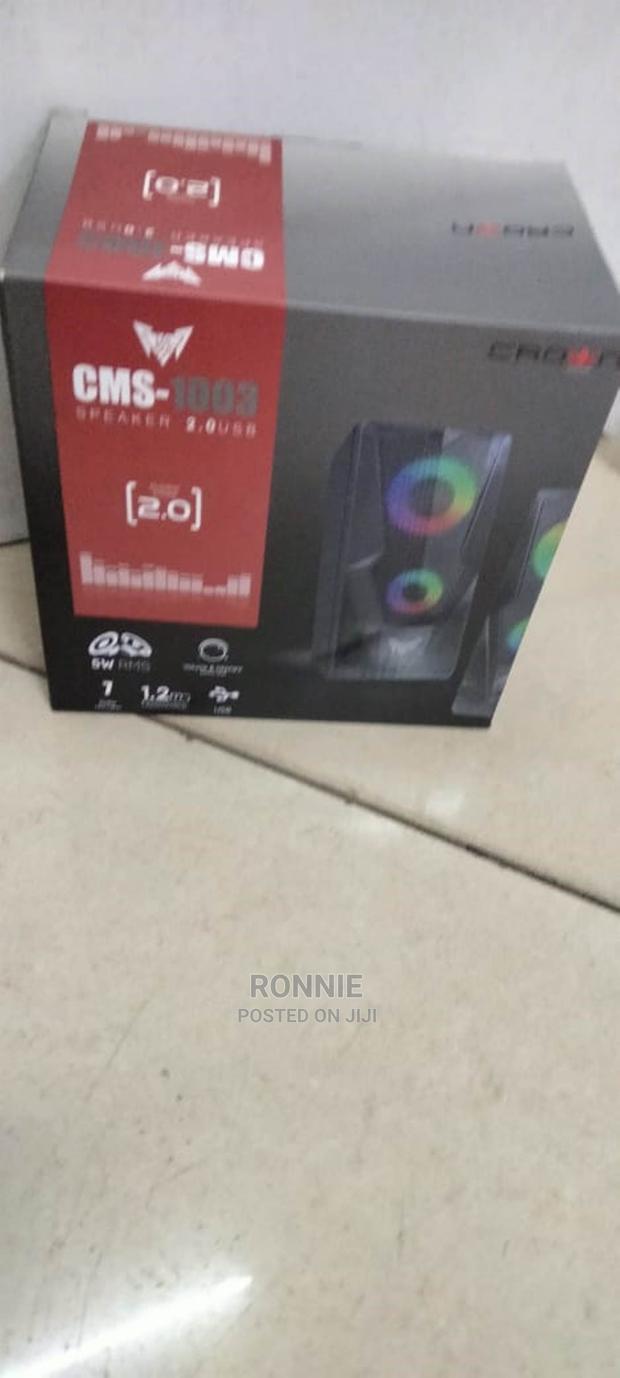 CROWN CMS-1003 RGB 2.0 SPEAK Bass Wireless Bluetooth Speaker - thumbnail 3