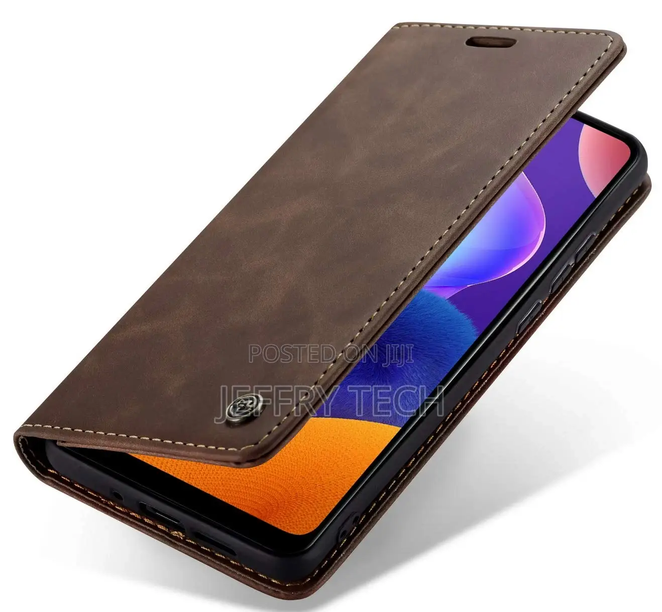 Faux Leather Samsung Galaxy A31 Case Cover Flip Flap Back St