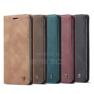 Flip Cover for Samsung Galaxy A51 (Brown, Dual Protection,